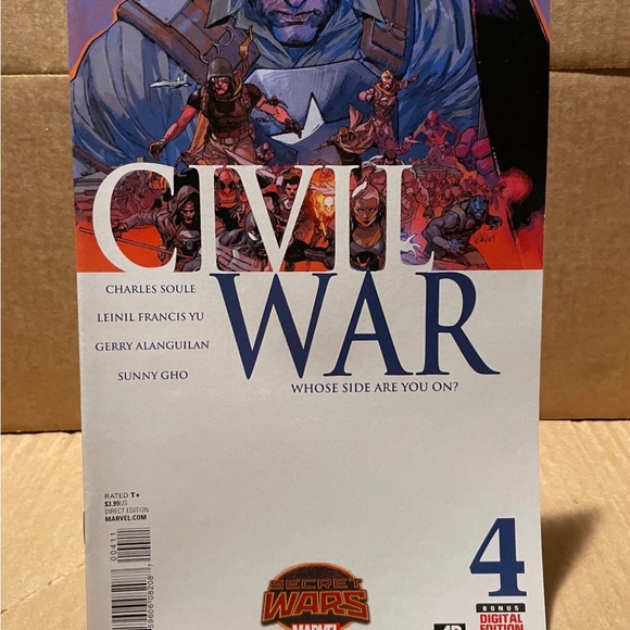 Marvel Civil War Comic Book Set Volumes 1-5 - White & Red Covers - Picture 5 of 6